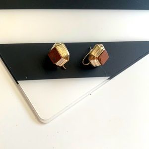 Silver earrings-marked 92.5